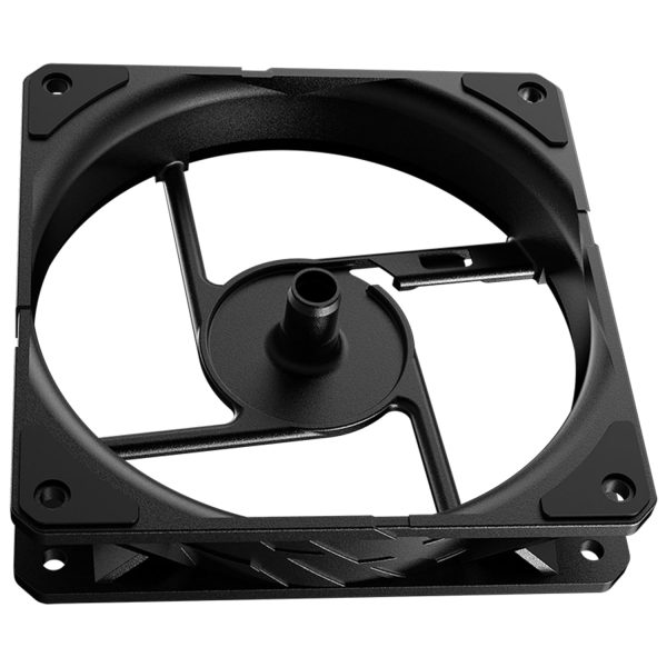 Cooler Master SickleFlow Edge 120 ARGB - 120mm Fan (690-2500rpm, PWM), High Airflow (70.7CFM) and Static Pressure (3.61mmH2O), ARGB Gen 2, LED Controller, 32.8dBA Max - Black, MFX-B2DN-25NP2-R2 - Image 4