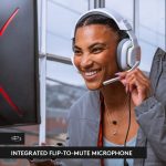 ASTRO A10 Gaming Headset Gen 2 Wired Headset - Over-ear gaming headphones with flip-to-mute microphone, 32 mm drivers, compatible with PlayStation, PC - White, 939-002064 - Image 7