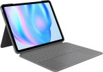 Logitech Combo Touch for iPad Air, Backlit keyboard and precise trackpad, Oxford Grey, 920-012617