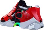 Cooler Master Sneaker X Mini-ITX Case, SFX 850W Gold Pre-Installed PSU, Flux 360 Special Edition Pre-Installed Radiator, MF120 Halo Pre-Installed Fan, Red, ABK-SXNN-S38L3-R1 - Image 5