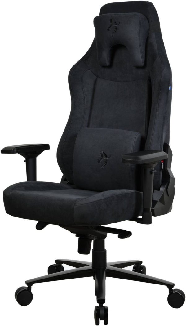 Arozzi Vernazza XL Supersoft Gaming Chair, Lumbar support and neck pillow in memory foam, Recline the backrest up to 165°, Pure Black, VERNAZZA-XL-SPSF-PBK - Image 3