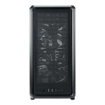 Cooler Master MasterFrame 500 Mesh aRGB Black Freeform 2.0 Modular Platform Open-Air ATX Mid-Tower Case, Aluminum Frame,Dual 200mm aRGB Fans, 390mm GPU Max, 360mm AIO Max, Type C, Tempered Glass, Black, MF500M-KHNN-S01 - Image 2