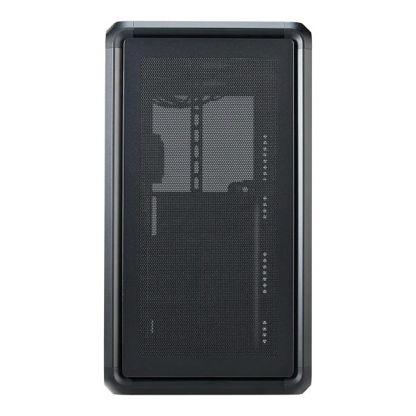 Cooler Master MasterFrame 500 Mesh aRGB Black Freeform 2.0 Modular Platform Open-Air ATX Mid-Tower Case, Aluminum Frame,Dual 200mm aRGB Fans, 390mm GPU Max, 360mm AIO Max, Type C, Tempered Glass, Black, MF500M-KHNN-S01 - Image 3