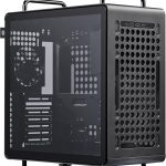 Cooler Master QUBE 540 High-Airflow ATX Mid-Tower Case, 415mm GPU Clearance Max, Designed Ready RTX 5090|RX 9070 XT, Tempered Glass, Modular & Customizable Design, Reversible I/O Panel – Stardust Iron, Q540-MGNN-S00