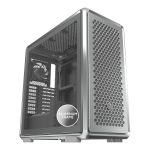 Cooler Master MasterFrame 600 Premium modular ATX case, Support Upto RTX 5090, 420mm AIO Support, Type C Connector, Aluminum Frame, Magnetic Side Panels, Silver, MF600-SGNN-S00