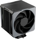 Cooler Master Hyper 612 APEX CPU Air Cooler, 6HP,Mobius 120P Black 2400RPM, Black paint, Non LED, 260W TDP, Plastic Cover, MAP-T6PN-225PK-R1
