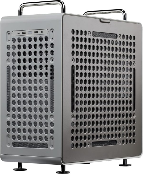 Cooler Master QUBE 540 High-Airflow ATX Mid-Tower Case, 415mm GPU Clearance Max, Designed Ready RTX 5090|RX 9070 XT, Tempered Glass, Modular & Customizable Design, Reversible I/O Panel – Moonstone, Q540-LGNN-S00 - Image 5