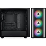 Cooler Master MB600 Computer Case, Back Connected Motherboard Support, 420mm Radiator Support, 3X 140mm & 1 x 120mm ARGB Fans, Type C Connector, ARGB Fan HUB, Black, MB600-KGNN-S00 - Image 5