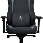 Arozzi Vernazza Supersoft Gaming Chair, 4D Armrests, 145kg Weight Capacity, Standard Size, Black-Gray, VERNAZZA-SPSF-BK