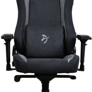 Arozzi Vernazza Supersoft Gaming Chair, 4D Armrests, 145kg Weight Capacity, Standard Size, Black-Gray, VERNAZZA-SPSF-BK