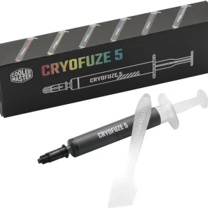 Cooler Master CryoFuze 5 Thermal Paste , Ultra-high CPU/GPU conductivity 15.7 W/mK, 3g, eco friendly package, Black, MGY-ADSK-N03G-R1