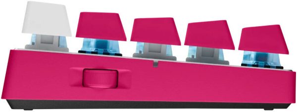 Logitech PRO X 60 Lightspeed Wireless 60% Gaming Keyboard, Tactile Switches, Magenta, 920-011949 - Image 5