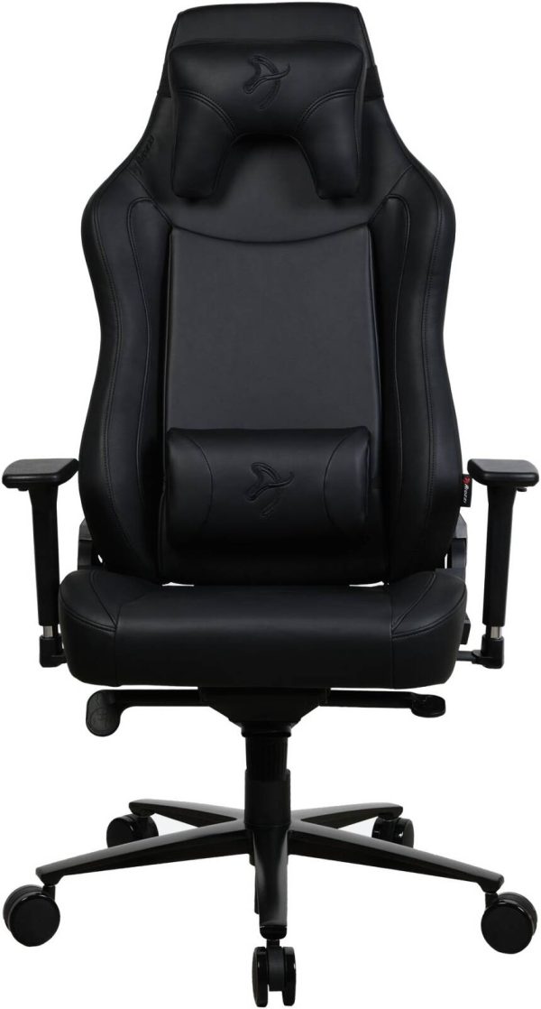 Arozzi Vernazza XL SoftPU Gaming Chair, 3D Armrests, Soft neck and lumbar pillow, Recline the backrest up to 165°, Black, VERNAZZA-XL-SPU-PBK - Image 2