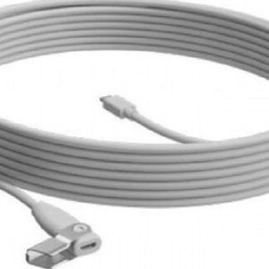 LOGITECH RALLY MIC POD EXTENSION CABLE 10M, OFF WHITE - 952-000047