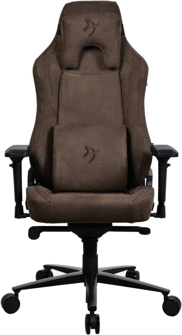 Arozzi Vernazza Supersoft Gaming Chair, 4D Armrests, 145kg Weight Capacity, Standard Size, Brown, VERNAZZA-SPSF-BWN - Image 2