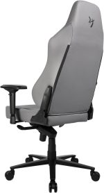 Arozzi Primo Full premium Leather Gaming Chair, Velour Neck Pillow, Up to 145kg Weight Capacity, Anthracite, PRIMO-PREM-AE - Image 4