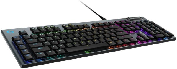 Logitech G915 X Wired Low Profile Gaming Keyboard, Tactile Switches, Black, 920-012942 - Image 3
