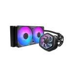 Cooler Master MasterLiquid Atmos II VRM 240mm Liquid Cooler, Dual Chamber Design, Ultra-low profile pump design​, Black, MLX-D24M-A25SZ-V1