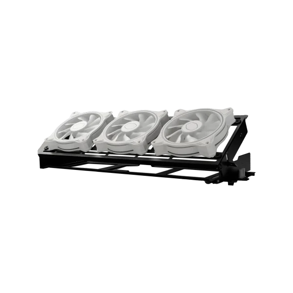 Cooler Master Tempered Glass Haf 700 Evo E-Atx High Airflow Pc Case With Iris Customizable Lcd, Breathable Tg Front Panel, 200Mm Sickleflow Argb Fans, 1 X Usb 3.2, Gen 2 Type C, 4 X Usb 3.2 Gen 1, Black, H700E-IGNN-S00 - Image 11