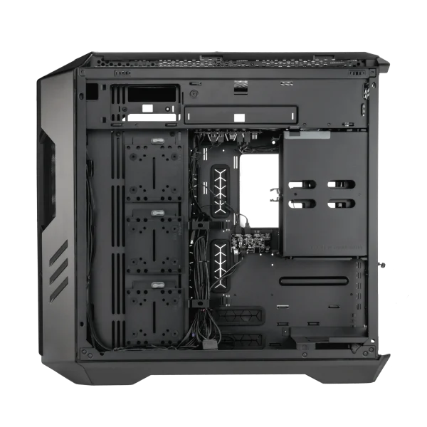 Cooler Master HAF 700 Computer Case, 200mm ARGB Fans Pre-Installed, Type C Connector, Top Removable, 480mm Radiator Support, PWM & ARGB Hub Included, Support Up to SSI-EEB Motherboard, Black, H700-IGNN-S00 - Image 11