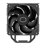Cooler Master Hyper 212 CPU Air Cooler - Aluminium Finish, 4 Compact Continuous Direct Contact Heat Pipes, SickleFlow 120 Edge Fan, LGA1700 & AM5 Brackets - Black, RR-S4KK-25SN-R1 - Image 2