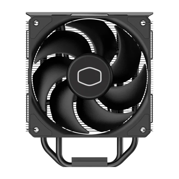 Cooler Master Hyper 212 CPU Air Cooler - Aluminium Finish, 4 Compact Continuous Direct Contact Heat Pipes, SickleFlow 120 Edge Fan, LGA1700 & AM5 Brackets - Black, RR-S4KK-25SN-R1 - Image 2