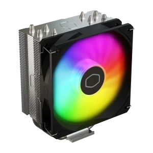 Cooler Master Hyper 212 Spectrum V3 ARGB CPU Cooler - 120mm Performance Fan, Support Latest LGA1851, LGA1700, AM5, AM4 Socket, PWM Case Fans, 71.93 CFM Airflow,  4 Heat Pipes, Copper Plate, RR-S4NA-17PA-R1