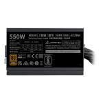 Cooler Master MWE Bronze 550 V3 ATX 31 Power Supply, 80+ Bronze Certified, 120mm HDB Fan, Non-Modular, Peakpower 200 percent, Black, MPE-5501-ACABW-3BUK - Image 4