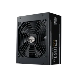Cooler Master MWE Gold 1050 V2 ATX 3.1 Power Supply, 80+ Gold Rated Full Modular, 140mm Silent Fan, Black, MPE-A501-AFCAG-3EUK