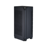 Cooler Master NCORE 100 Air Mini-ITX PC Tower Case, Anodized Aluminum, 356mm Vertical Triple-Slot Mount GPU, SFX PSU 130mm, Air Cooler Up to 70 mm, Compatible RTX 5080 | RX 9070 XT, Black, NR100-KNNN-S00