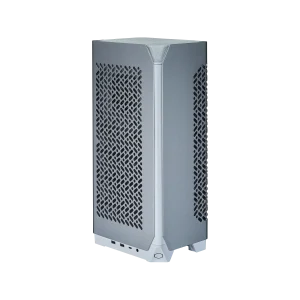 Cooler Master NCORE 100 Air Mini-ITX PC Tower Case, Anodized Aluminum, 356mm Vertical Triple-Slot Mount GPU, SFX PSU 130mm, Air Cooler Up to 70 mm, Compatible RTX 5080 | RX 9070 XT, White, NR100-WNNN-S00