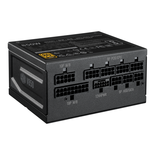 Cooler Master V SFX Gold 850 ATX 3.0 Power Supply, 80 PLUS Gold certified, Fully Modular, Black, MPY-8501-SFHAGV-3EUK - Image 2