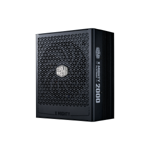 Cooler Master X Mighty 2000 230V ATX Power Supply, 80+ Platinum Certified, 120mm FDB Fan, Zero-RPM Mode, Full Modular, Black, MPS-K001-AFBP-NBEU