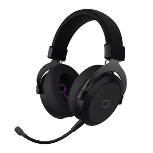 Cooler Master CH351 Wireless Gaming Headphone, Over-Ear Headset – 3D Surround Sound, Lightweight, 2.4GHz | Bluetooth, Built-in Sidetone, 50mm Drivers, Detachable Mic, 30-Hour Battery Life, Black, CH-351