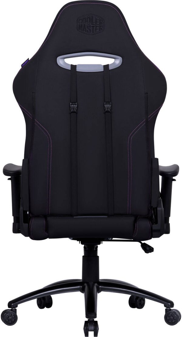 Cooler Master Caliber R3 Gaming Chair, Steel Frame, Wider Seat, 2D Armrests and Full 180° Recline, 150 kg load, Black-Grey, CMI-GCR3-BK - Image 8