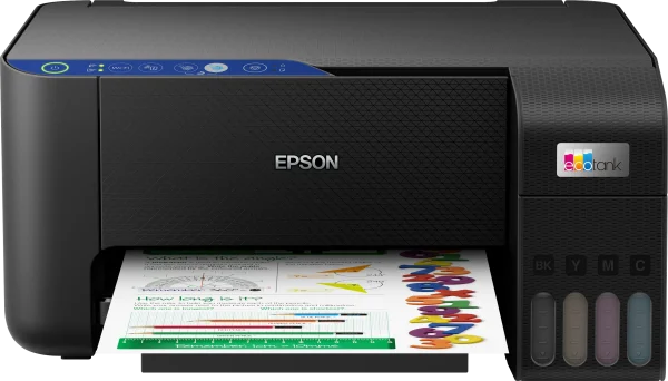 Epson EcoTank Home L3251 Wi‑Fi Ink Tank Printer, 3‑in‑1 Print/Scan/Copy, Ultra‑Low‑Cost Home Printing, Epson Smart Panel, Black, C11CJ67419 - Image 5