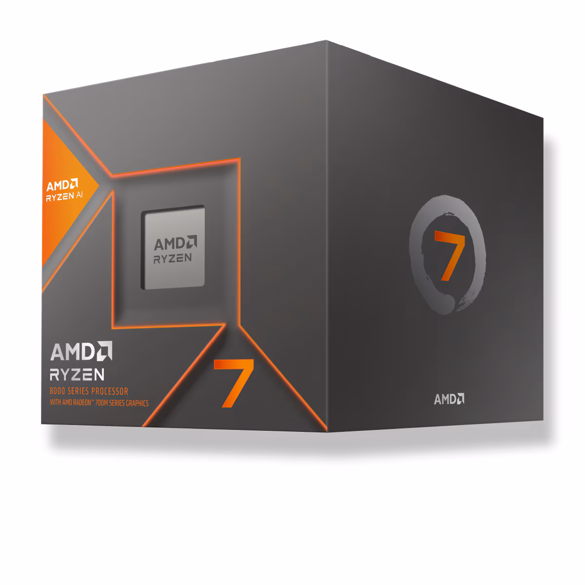 AMD Ryzen™ 7 8700G Desktop Processor, AM5, 8 Cores & 16 Threads, 5.1 GHz Max Boost Clock, AMD Radeon 780M, 100-100001236BOX