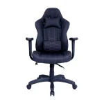 Cooler Master Caliber E1 Ergonomic Chair with Fixed Armrests and Head/Lumbar Support, Black, CMI-GCE1-BK