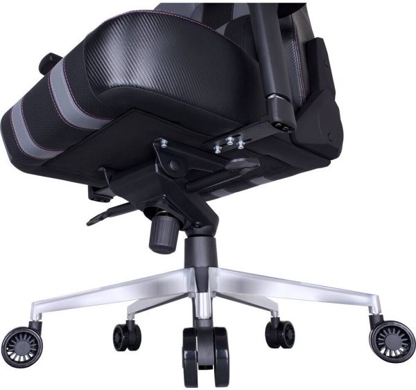 Cooler Master Caliber X2 Ergonomic Gaming Chair, Aluminum Base, 4D Armrests, Larger Backrest, 180° Recline, Black-Grey, CMI-GCX2-GY - Image 5