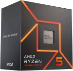 AMD Ryzen™ 5 7600 Desktop Processor, AM5, 6 Cores & 12 Threads, 5.1GHz Boost Clock, AMD Radeon Graphics, Includes Wraith Stealth Cooler, 100-100001015BOX - Image 2