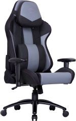 Cooler Master Caliber R3 Gaming Chair, Steel Frame, Wider Seat, 2D Armrests and Full 180° Recline, 150 kg load, Black-Grey, CMI-GCR3-BK - Image 2