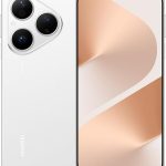 HUAWEI Pura 80 Smartphone 12GB+256GB, Frosted Glass and Flat-edge Design, Ultra Chroma XMAGE Camera, AI Noise Cancellation, Large Battery of 5170 mAh and Dual HUAWEI SuperCharge, Frosted White