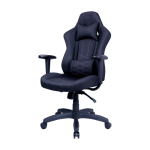 Cooler Master Caliber E1 Ergonomic Chair with Fixed Armrests and Head/Lumbar Support, Black, CMI-GCE1-BK - Image 3