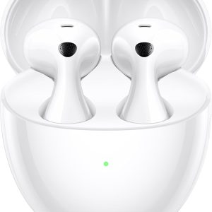HUAWEI FreeBuds 6 Wireless Headphones, Dual Driver True Sound, Stable and Clear Calls, Open Fit ANC, 36-Hour Battery Life, IP54 Waterproof, iOS & Android, White