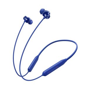OnePlus Bullets Z2 Bluetooth Wireless in Ear Earphones with Mic, Bombastic Bass - 12.4 Mm Drivers, 10 Mins Charge - 20 Hrs Music, 30 Hrs Battery Life, Beam Blue