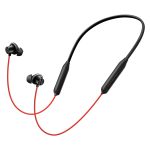 OnePlus Bullets Wireless Z3 in-Ear Neckband with 12.4mm Drivers, 3D Spatial Audio,10 mins Charge for 27 hrs Playback, 4 EQ preset, Dynamic bass Enhancement & BT5.4, Crimson Eclipse