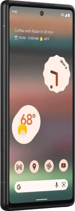 Google Pixel 6a Mobile Phone, 6.14 inch Full HD+ OLED Display, 6 GB RAM, 128 GB Storage, 4410 mAh Battery, Android 12, Sage - Image 2