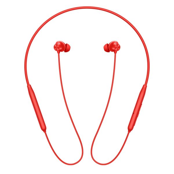 OnePlus Bullets Wireless Z3 in-Ear Neckband with 12.4mm Drivers, 3D Spatial Audio,10 mins Charge for 27 hrs Playback, 4 EQ preset, Dynamic bass Enhancement & BT5.4, Samba Sunset - Image 2