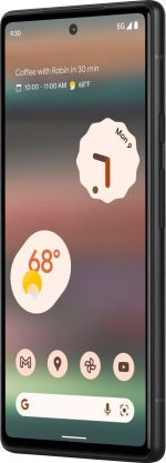 Google Pixel 6a Mobile Phone, 6.14 inch Full HD+ OLED Display, 6 GB RAM, 128 GB Storage, 4410 mAh Battery, Android 12, Sage - Image 3