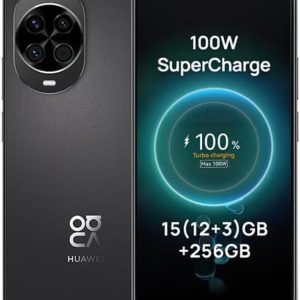 HUAWEI nova 14 12GB RAM + 256GB Storage, 6.7" 120 Hz Ultra-thin OLED Flat-edge Screen, 50 MP Front Ultra Portrait Camera, 5500 mAh battery, Black